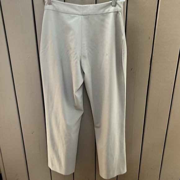 Beige business trousers, office pants petite - Picture 3 of 7